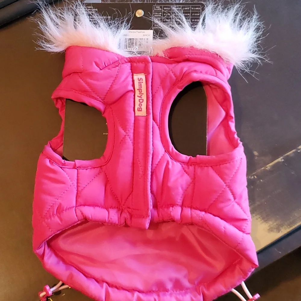 NEW Dog jacket with skull design. Sz XS - NEW